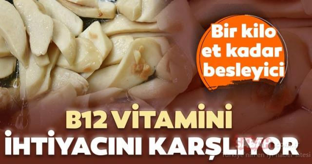  B12 vitamin ihtiyacını tek başına karşılayan süper gıda!