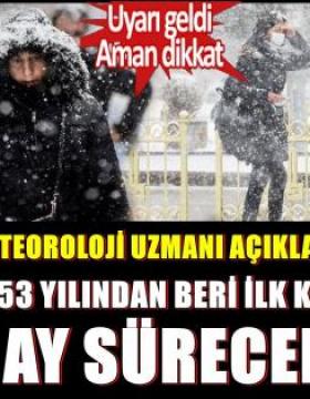 1853 yılından sonra bir ilk! Bahar mevsimini sadece 1 ay yaşayacağız