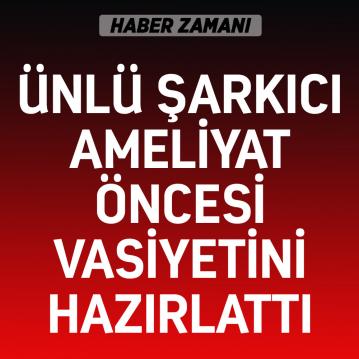 3. kez kansere yakalanan şarkıcı Gülay, ameliyata girmeden önce vasiyetini hazırlattı