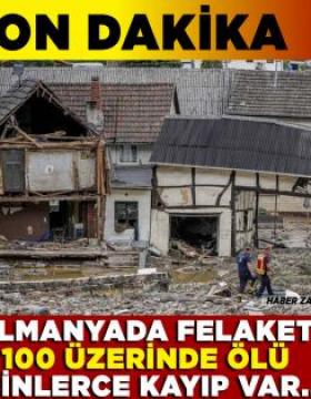 Avrupada Felaket 100 yakın ölü binlerce kayıp var