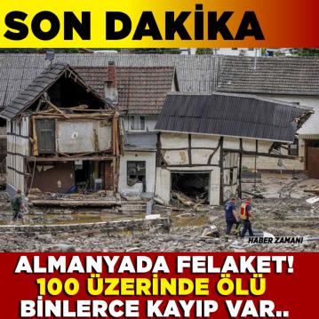 Avrupada Felaket 100 yakın ölü binlerce kayıp var