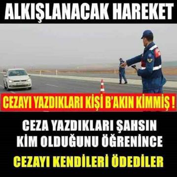 Ceza yazdıkları kişi bakın kimmiş