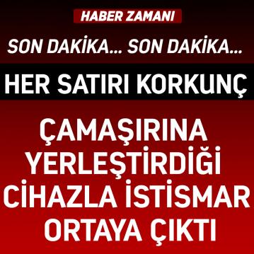 Kızına cinsel istismarı iç çamaşırına yerleştirdiği ses kayıt cihazıyla ortaya çıkardı