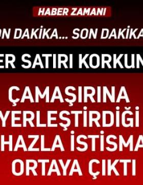 Kızına cinsel istismarı iç çamaşırına yerleştirdiği ses kayıt cihazıyla ortaya çıkardı