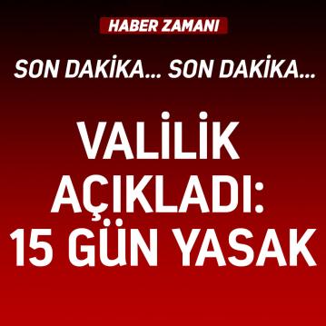 Tunceli Valiliği, kentteki eylem ve etkinlikleri 15 gün süreyle yasakladı