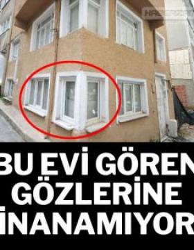 bu evi gören gözleriine inanamıyor.