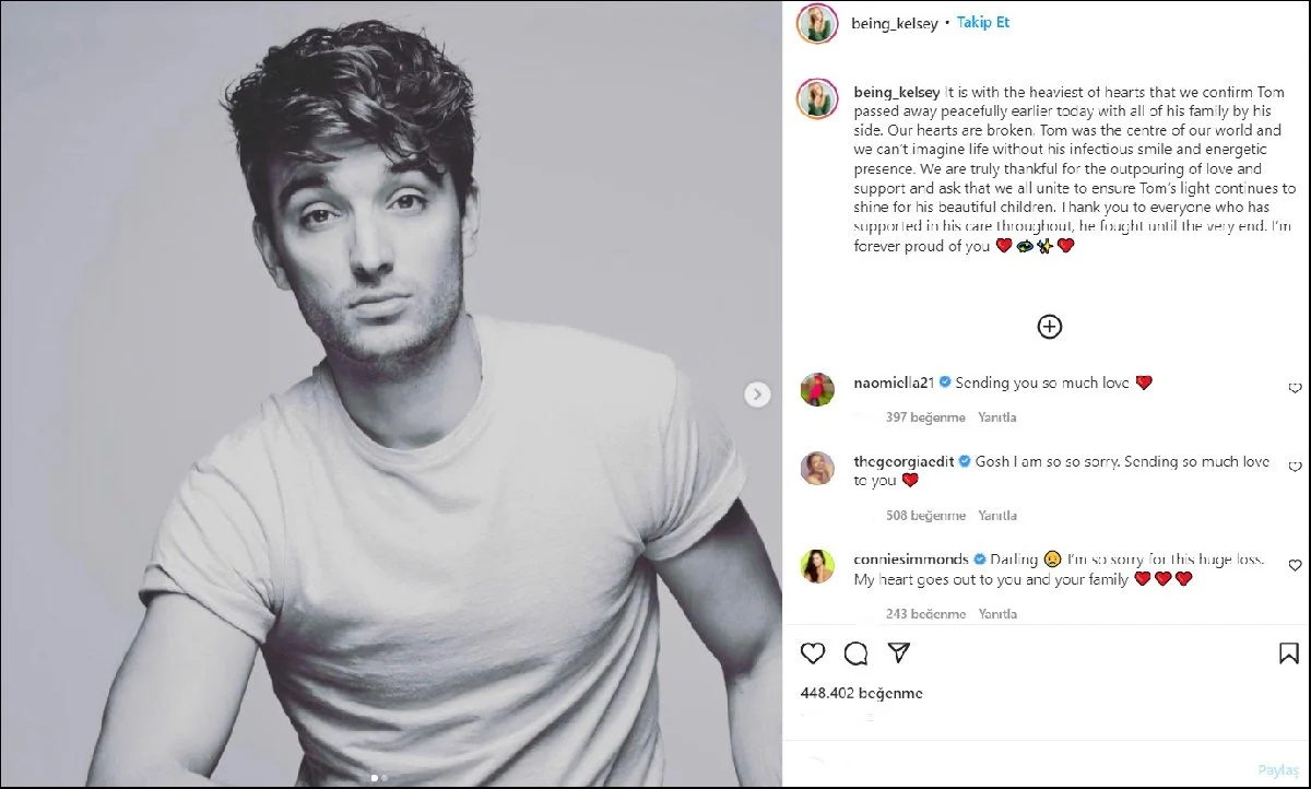 Tom Parker hayatını kaybetti