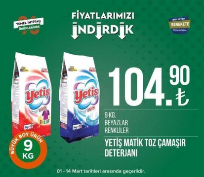 Tarım Kredi İndirimli Market Ürünleri