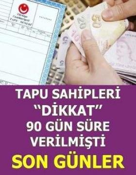 Tapuda yeni dönemm