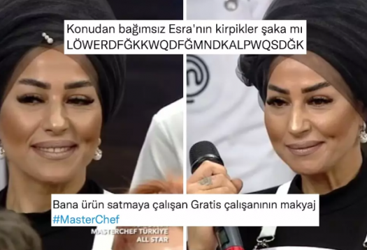 MasterChef Esra'dan Olay Paylaşım