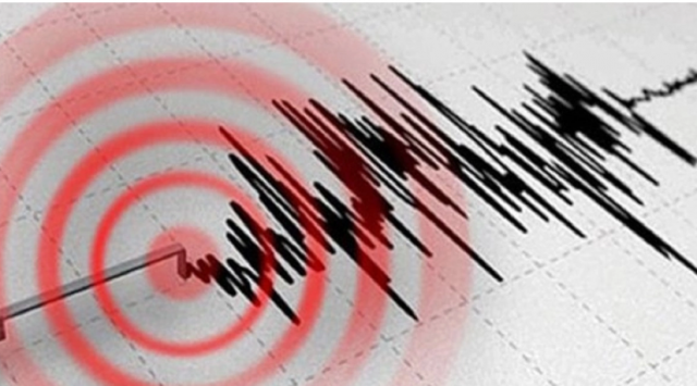 Az önce çok büyük bir deprem meydana geldi