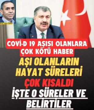 Covid-19 Aşısı Olanlara