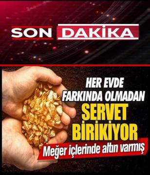 Eviniizde bunlar varsa servet birikiyyorr