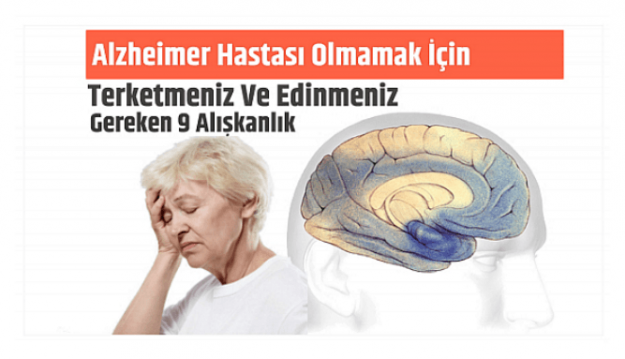 ALZHEİMER OLMAMAK İÇİN