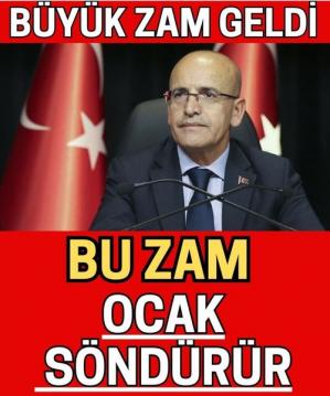 Büyük zam geldi