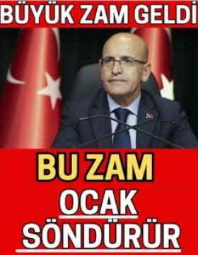 Büyük zam geldi