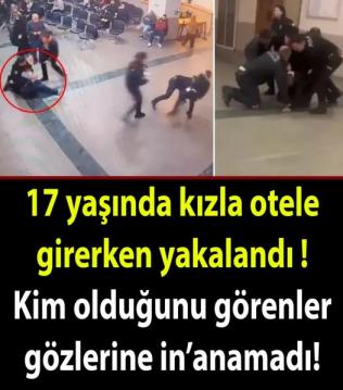 Otele girerken yakalandı