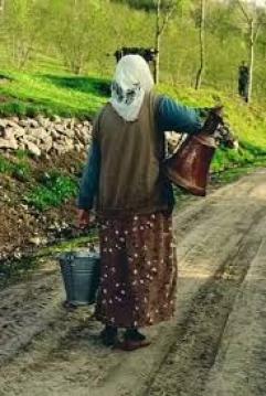 Tereyağı satarak geçiniyordu