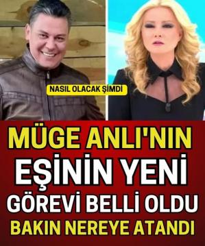 Müge Anlı'nın eşinin yeni görevi