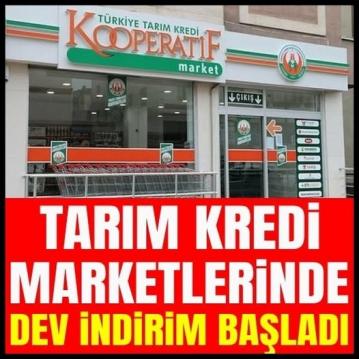 Tarım Kooperatif Marketlerinde