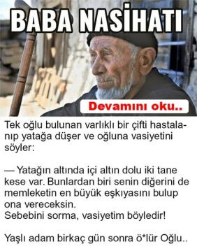 Baba Nasihatı