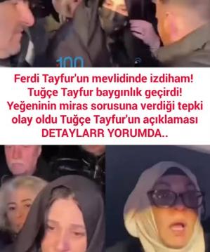 Ferdi Tayfur'un mevlidinde izdiham