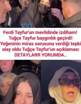 Ferdi Tayfur'un mevlidinde izdiham