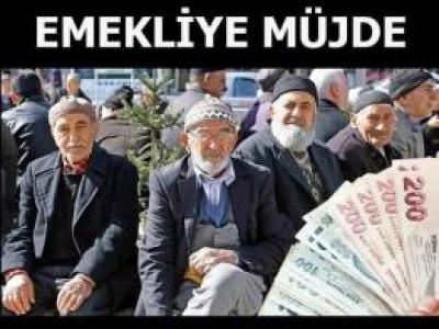 Emeklilere müjde bugün yatıyor hesaplara