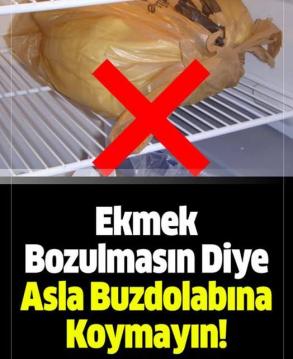 Buzluğa Ekmek Koyanlar