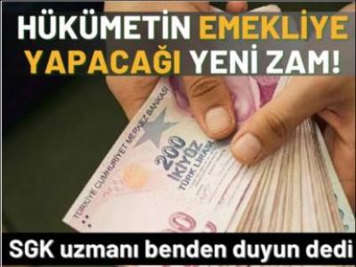 İşte hükümetin emekliye düşündüğü yeni zam