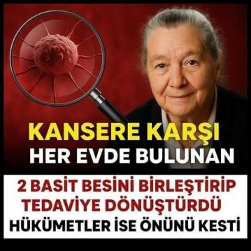 2 Basit Besini Birleştirip Tedaviye Dönüştürdü: