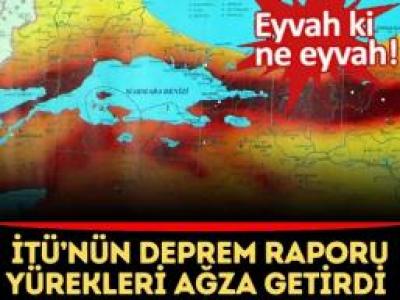 İstanbul Teknik Üniversitesi korkutan raporu yayınladı