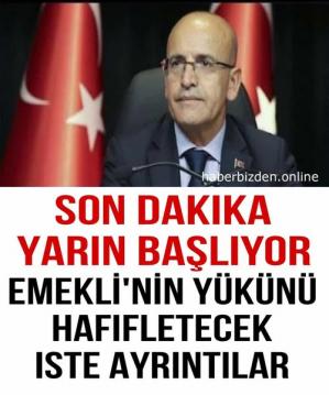 Hadi hayırlı olsun herkese!