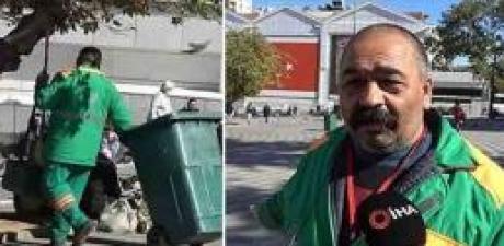 Çöp Toplarken İçinde