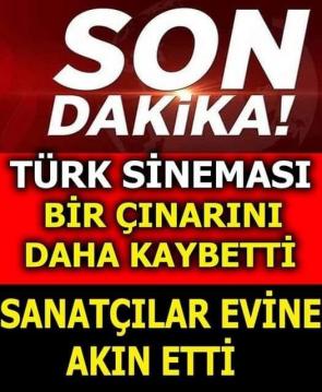 Ünlü sanatçı hayatını k.aybetti