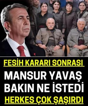 Mansur Başkan’ın arzusu kulislerde.