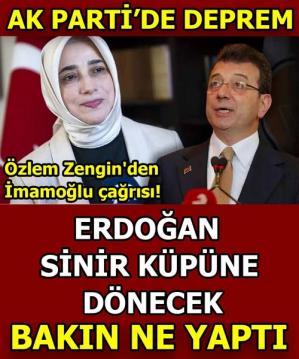 Özlem Zengin'den İmamoğlu çağrısı!