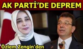 Özlem Zengin'den İmamoğlu çağrısı!