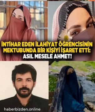 MEKTUBUNDA BIR KISIYI ISARET ETMİŞ