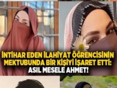 MEKTUBUNDA BIR KISIYI ISARET ETMİŞ