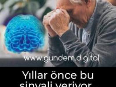Alzheimer hastalığının ilk belirtisi
