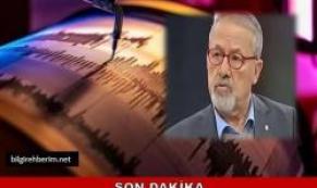 yaşanan depremin ardından uyarılar peş peşe geliyor!