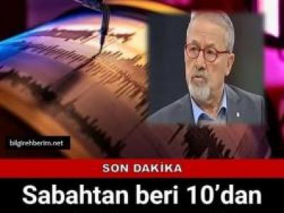 yaşanan depremin ardından uyarılar peş peşe geliyor!