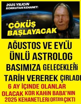 Başımıza Gelecek Olanları Tarih Vererek Sıraladı.