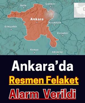 Başkent’te Alarm Verildi