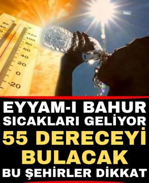 Kavurucu Sıcaklar Geliyor