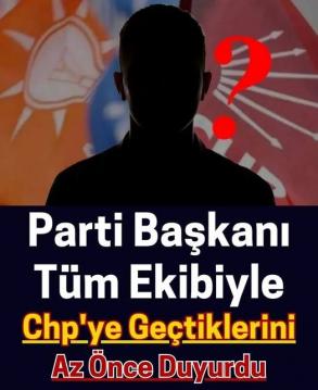 Chp’den çok önemli Transferler
