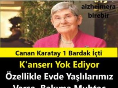 Canan Karatay Kanseri Ve Alzheimer Önleyici Besin