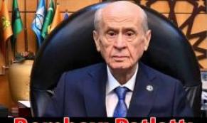 Devlet Bahçeli’den çarpıcı açıklama