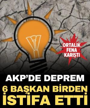 AK Parti'de istifalar devam ediyor